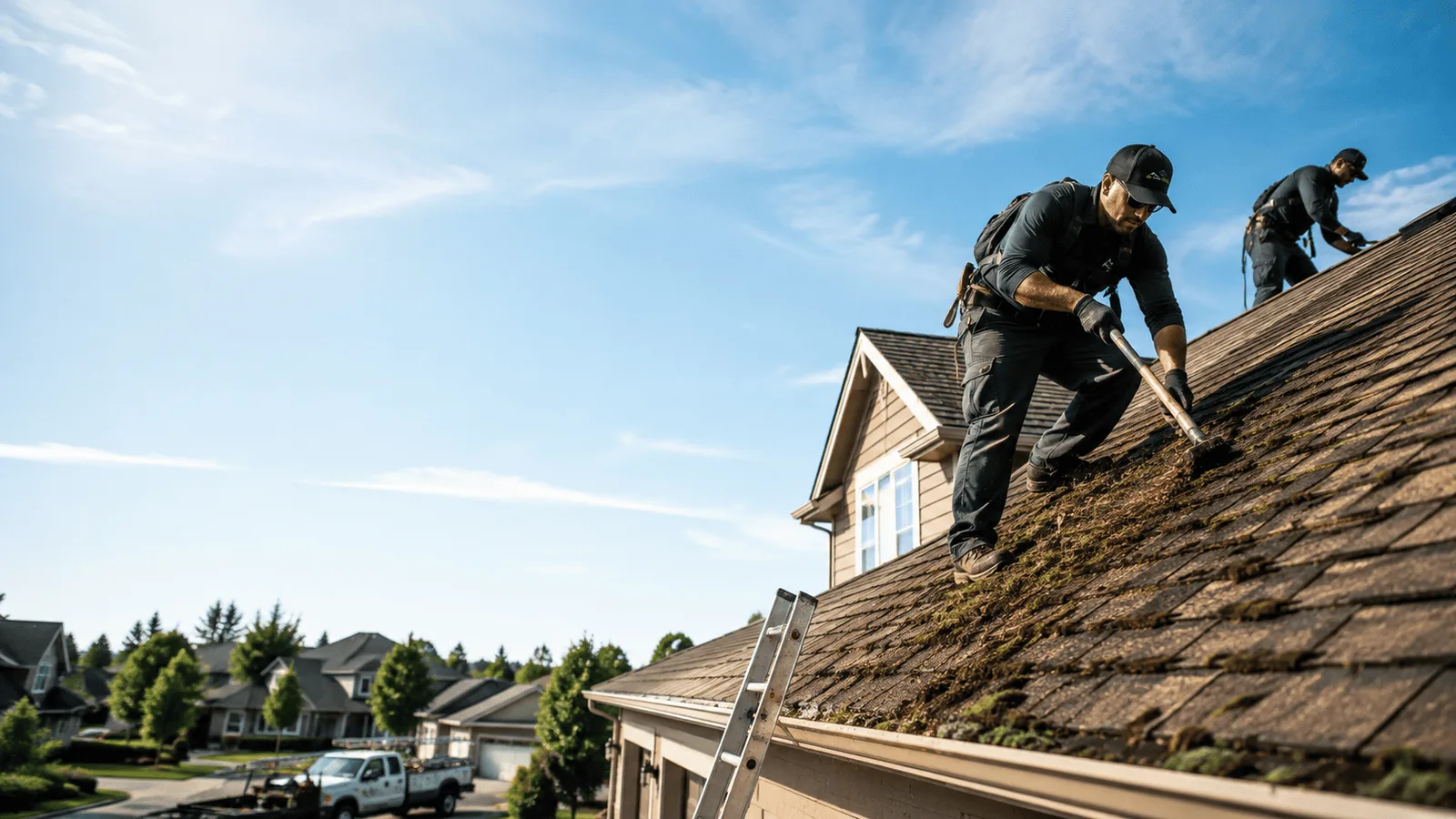Roof Moss Removal in Maeystown, IL near me